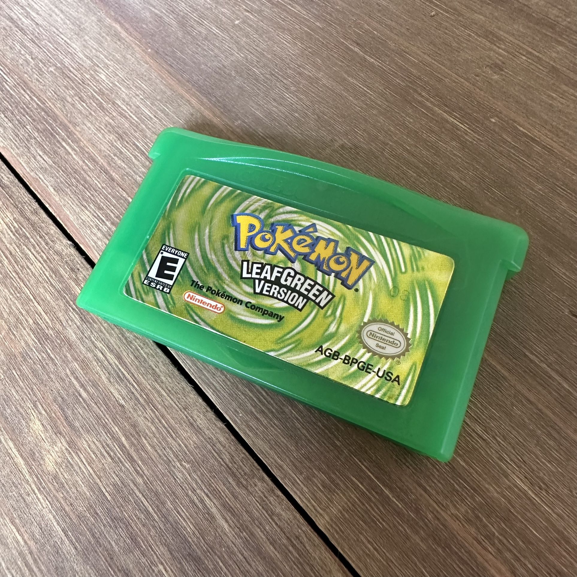 Pokémon Leaf Green Authentic