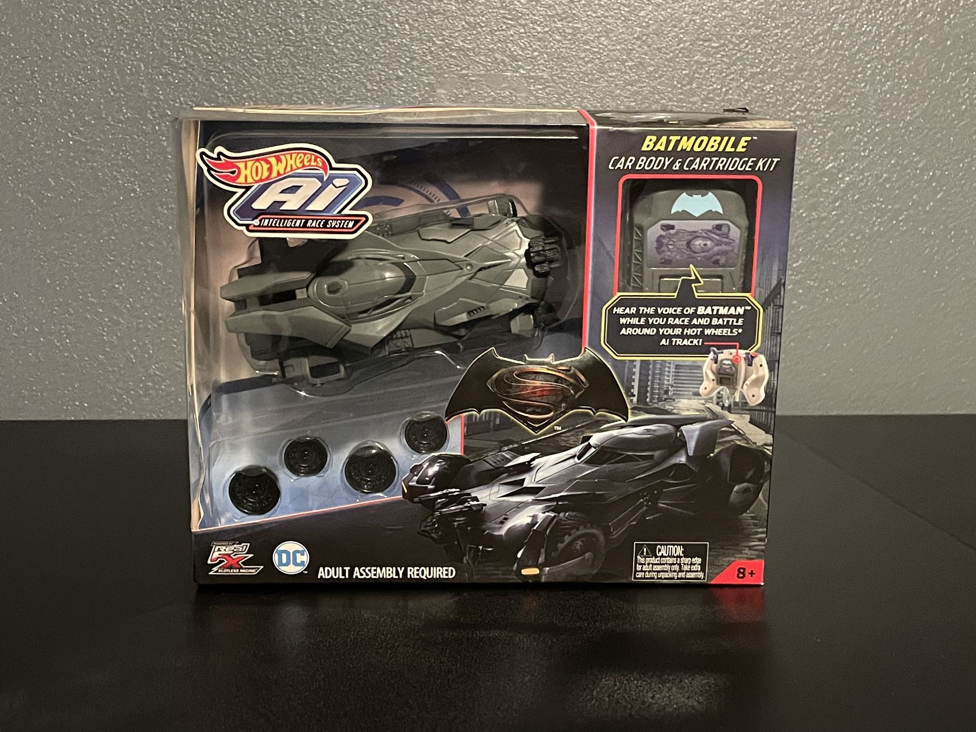 Hot Wheels AI Race System Batmobile Car Body and Cartridge Kit