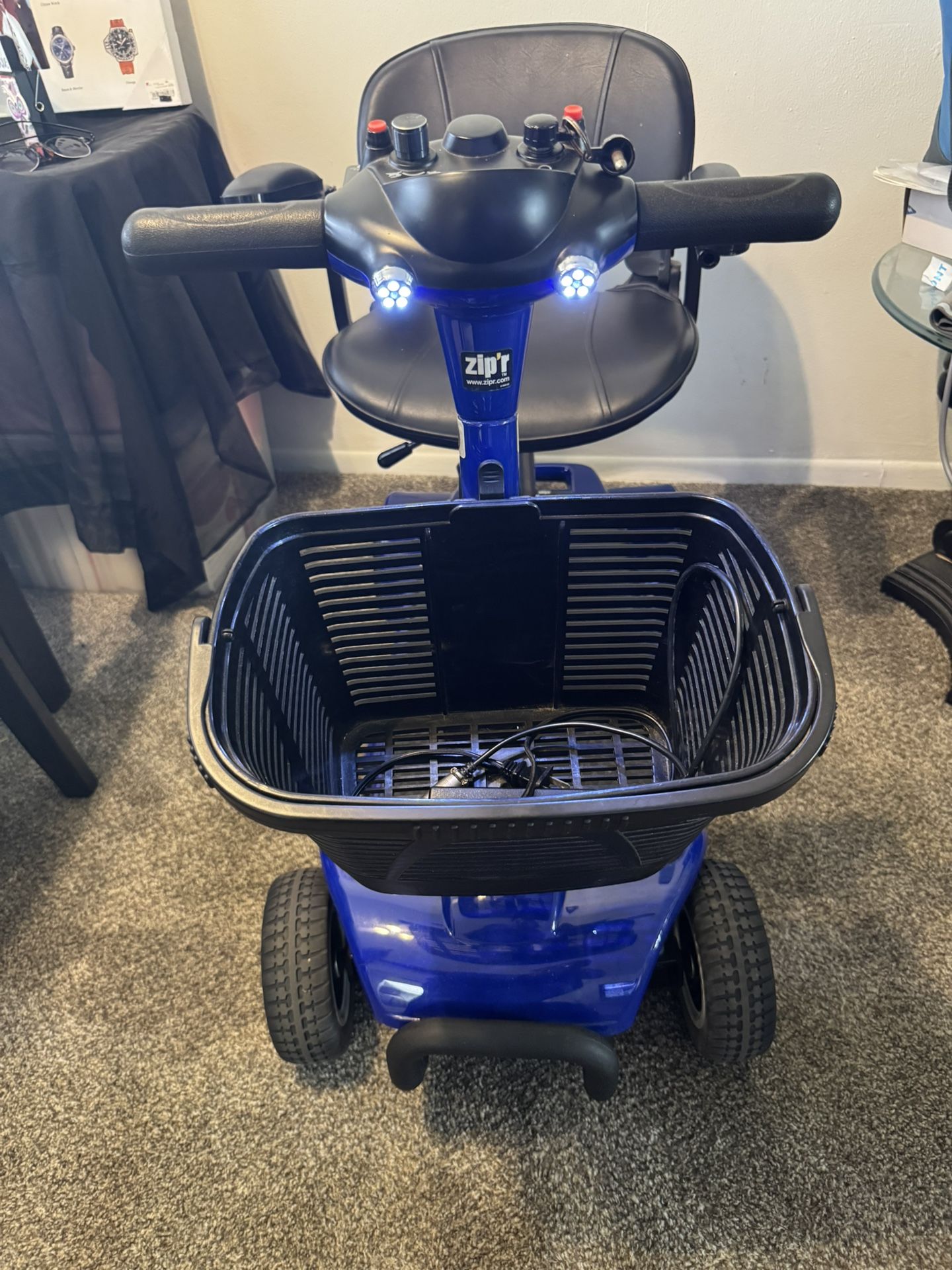 Black And Blue Zip R Roo Scooter