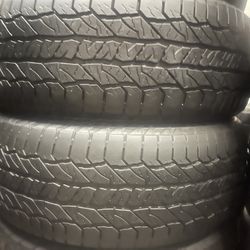 275 55 20 HANKOOK  MATCHING PAIR  $100 for the 2 tires