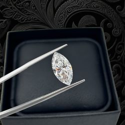 4.09 carat lab-grown certified marquise shape Diamond 💎