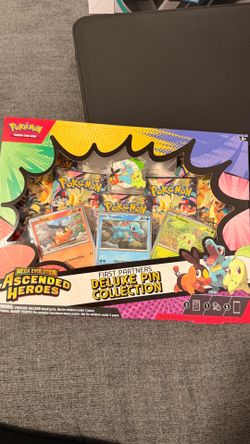 Pokemon Ascended Heroes First Partners Deluxe Pin Collection