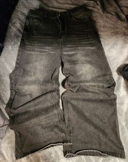Black Denim Jeans.