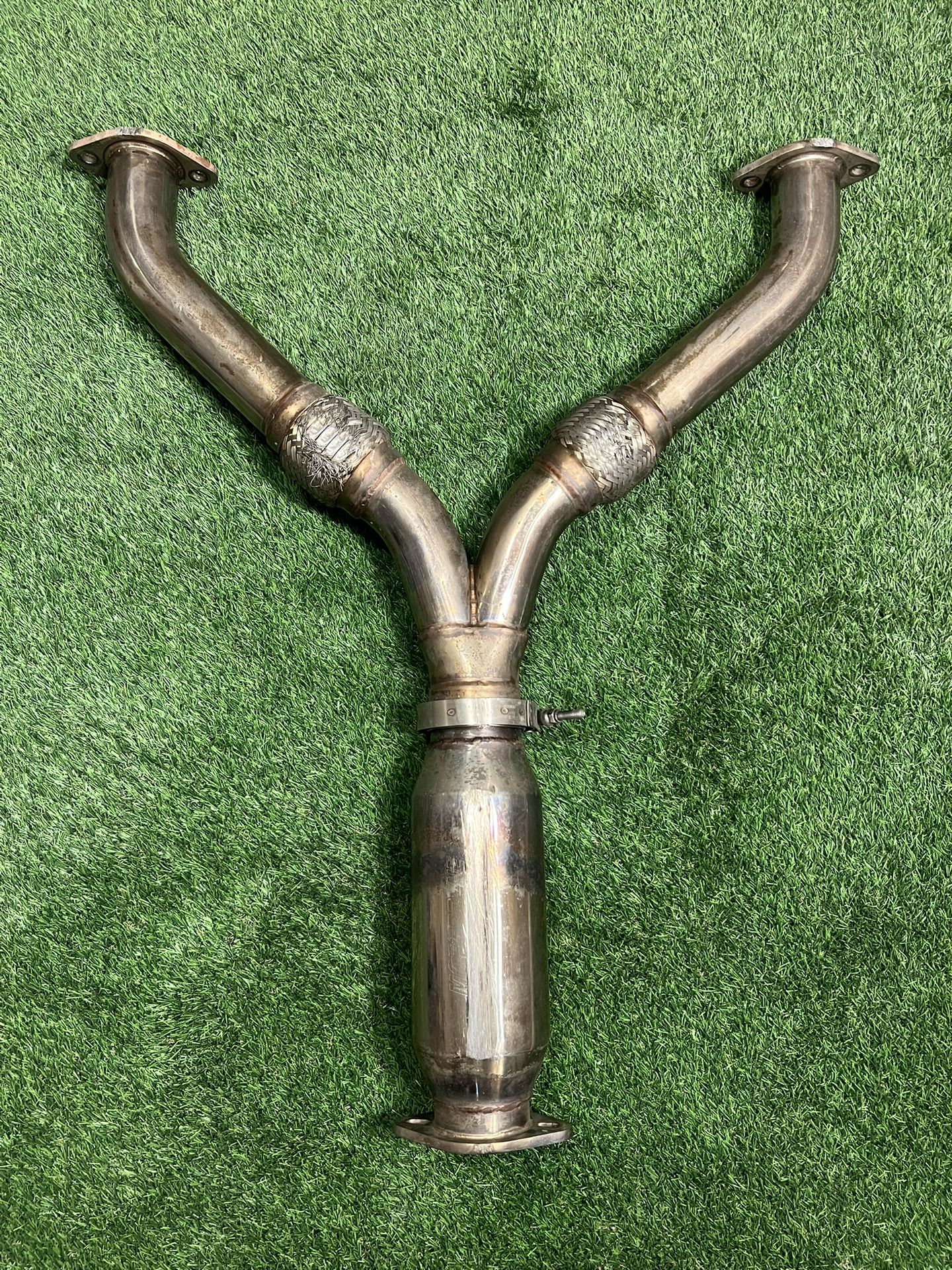 Motordyne Resonated Y Pipe 370z Q50 350z G37 G35 Nissan Infiniti Nismo IPL Parts Exhaust Tomei ISR