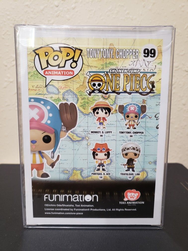 Funko Pop One Piece: Tony Tony Chopper Flocked Exclusive