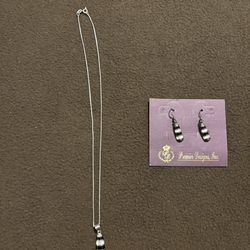 Premier Designs Inc. Earrings & Necklace Set