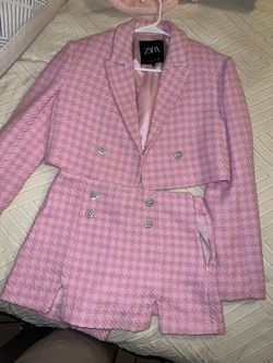 Zara Pink Vest Set