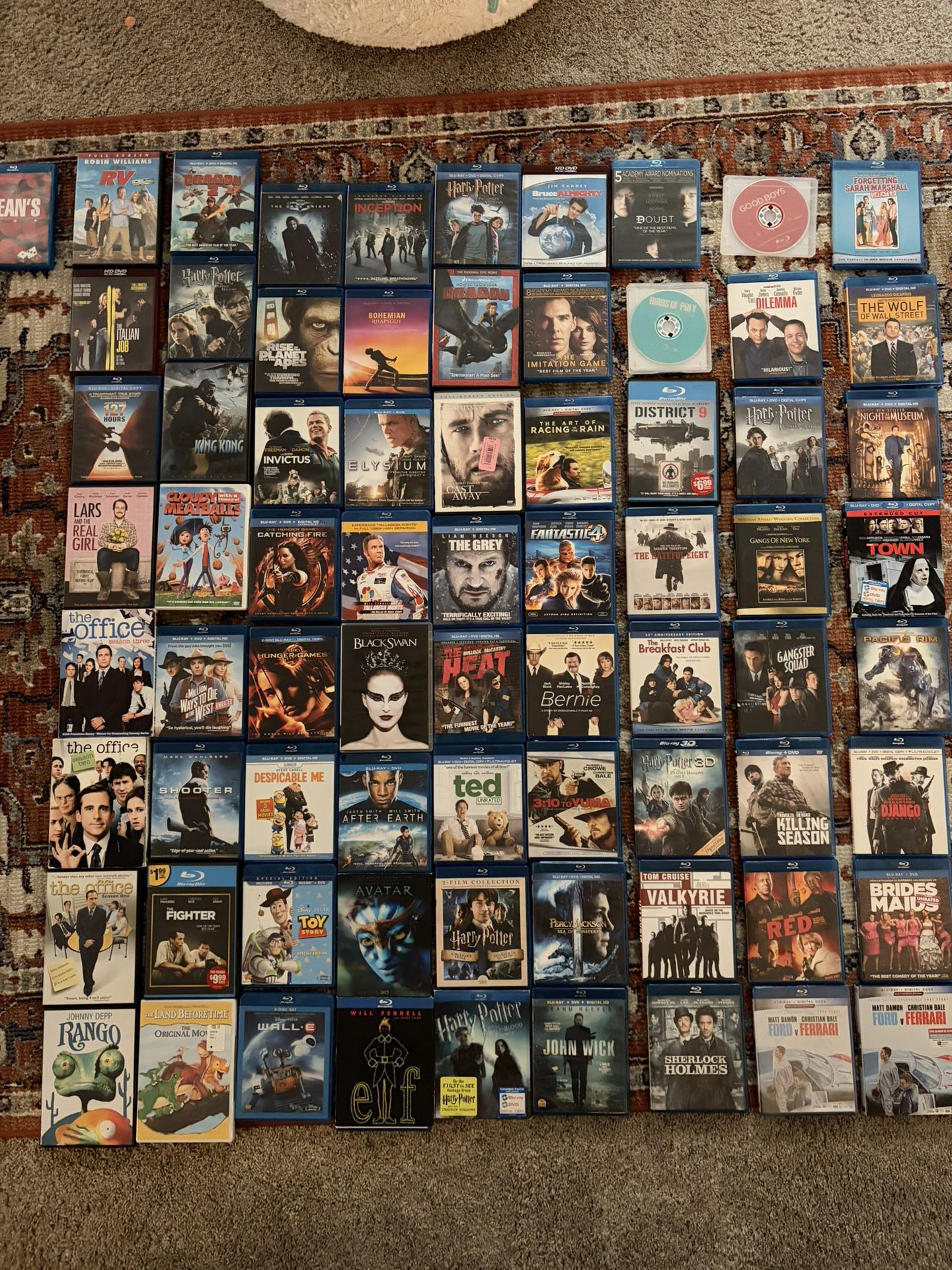 Blu-ray & DVD Collection 73+ Movies