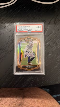 2020 Panini Select Trevon Diggs Die-Cut Copper Prizm /355 #196