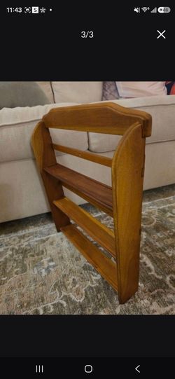 Teakwood spice rack or for anything else FREE!!!! READ DESCRIPTION
