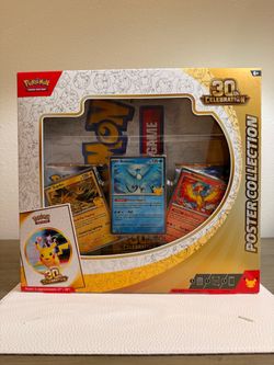 Pokémon TCG 30th Celebration Poster Collection Box