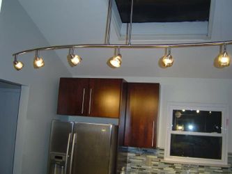 Stainless Steel Contemporary Hanging Light 