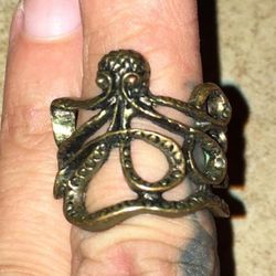 OCTOPUS RING FASHION JEWELRY