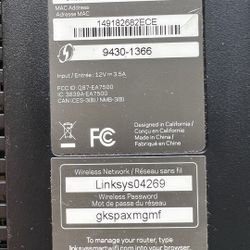 Linksys EA7500 Router