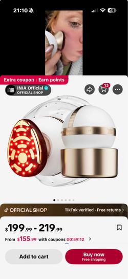 INIA SPHERA 8-in-1 Facial / Skincare Device – $125 OBO