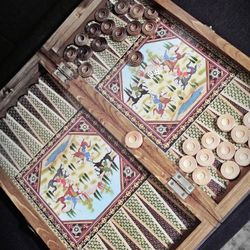 Backgammon Hand Made