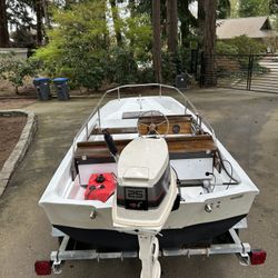 1986 Boston Whaler 13’ With 25 HP 