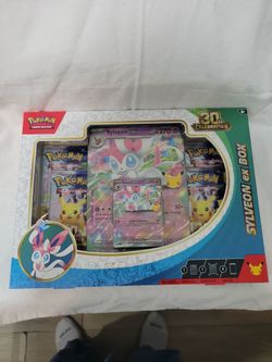 Pokemon TCG 30th Anniversary Sylveon Ex Box