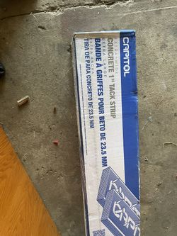 1” Concrete Carpet Tack Strips