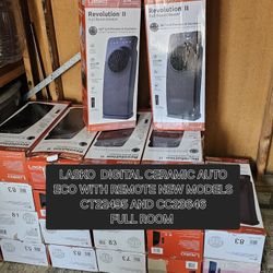 NEW EACH FOR SALE LASKO HEATER CERAMIC ROTATE FULL ROOM SIZE ENERGY SAVER, REMOTE CONTROL NEW MODELS FOR ANY QUESTION TEXT ME PLEASE HABLO ESPAÑOL THA