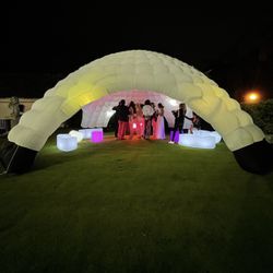 Inflatable Party Dome/ Tent Led 