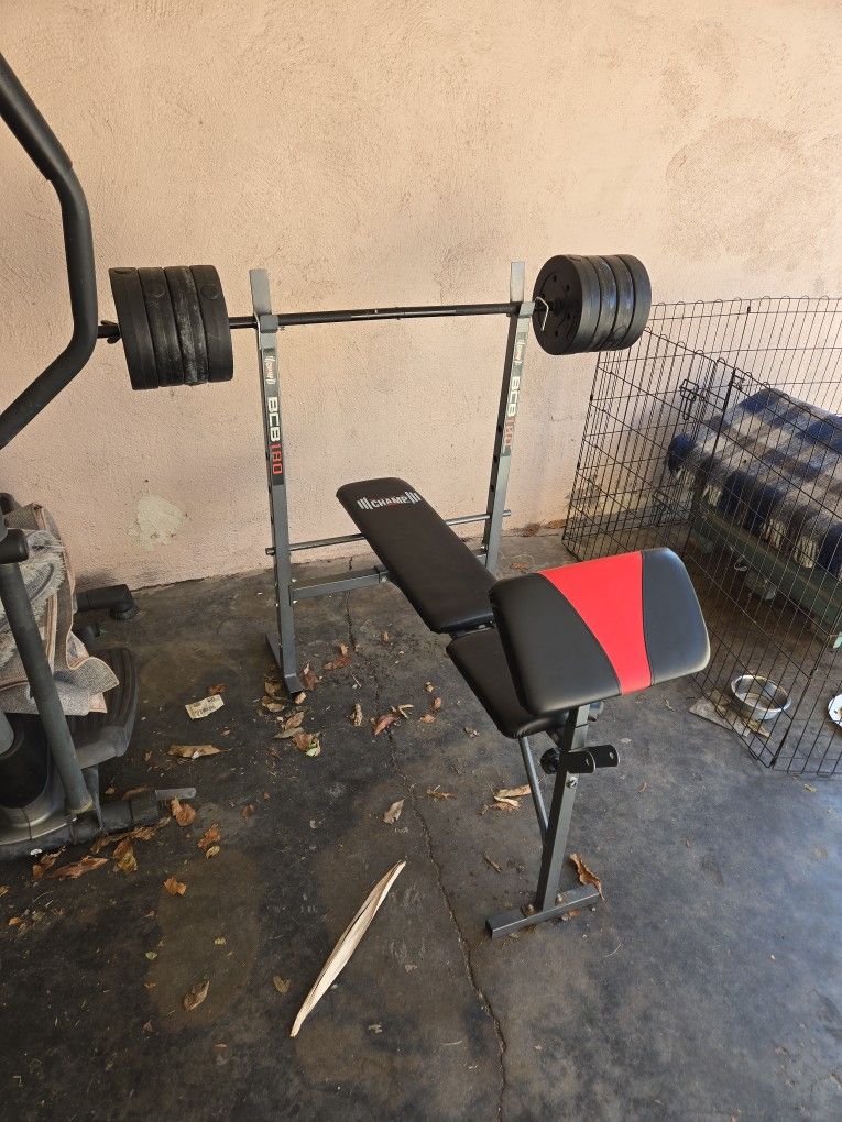 Bench And Weights