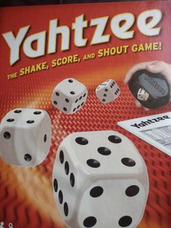Yahtzee Shake Score And Shout Game 