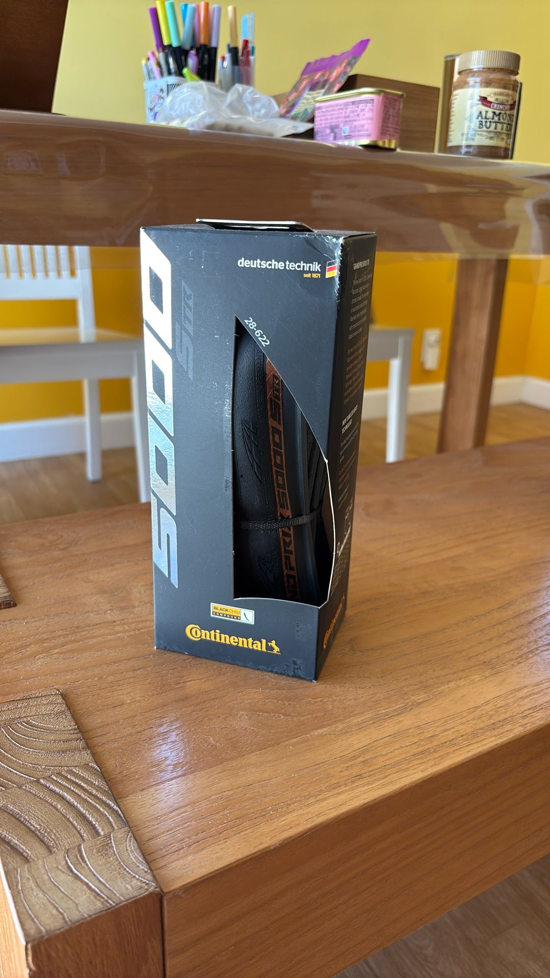 New Continental GP5000 STR 28mm Black/Transparent