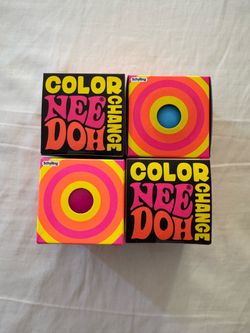 Needoh color change ball