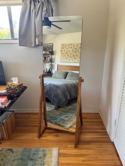 CB2 "Drommen" Standing Mirror