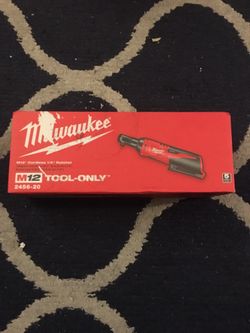 Milwaukee 1/4 inch rachet read profile