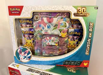 Pokémon Sylveon ex Box 30th Celebration
