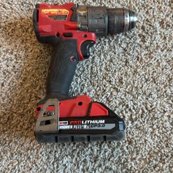 Milwaukee M18 Drill Brushless With Battery
