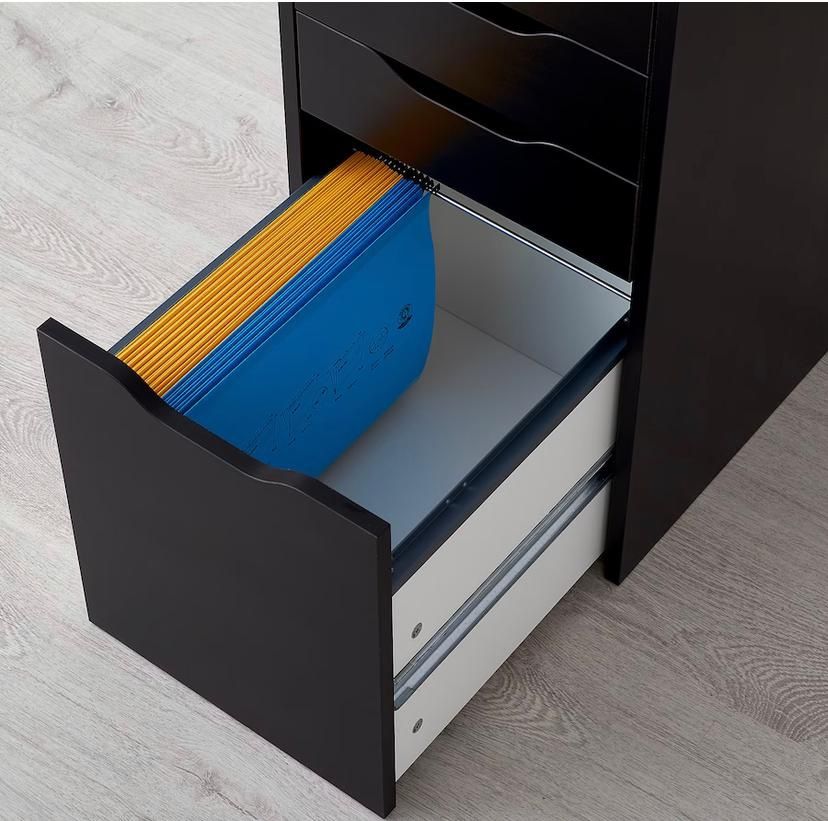 Alex Drawer Unit / Linnmon Tabletop Combination Desk - Thumbnail 2