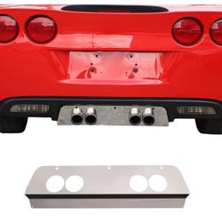 Stainless Engine Bay Side Panel Cover for Chevrolet Corvette C6 2005-2013 Hood Engine Trim,Battery Baffle, Fuse Box,Guide Channel Cover,Alternator Cov