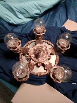 Vintage 5 light dinning or living room