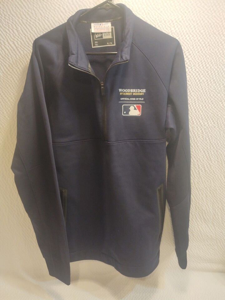 Woodbridge by Robert Mondavi Official Wine MLB Baseball Jacket Sweat Shirt XL