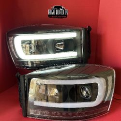 Dodge Ram 2006. 2008 Headlights.