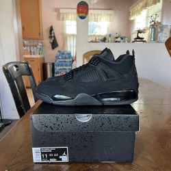 Jordan 4 Retro Black Cat (2025) Size 11