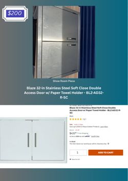 Double Access Door