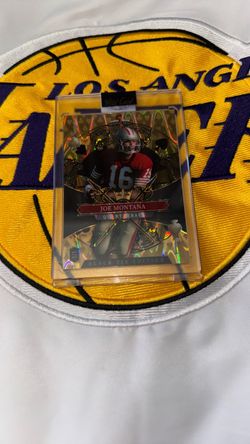 Joe Montana Black Tie Edition Football Card 1/1