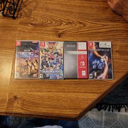 4 Nintendo Switch Games