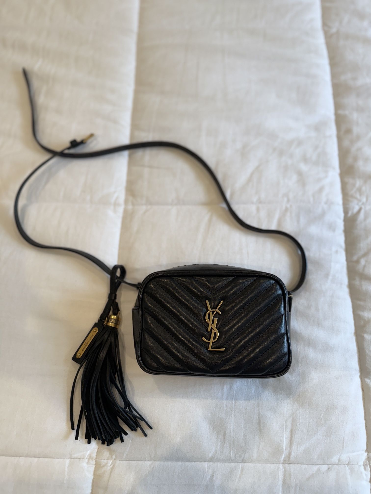YSL Lou Belt Bag in Quilted Leather