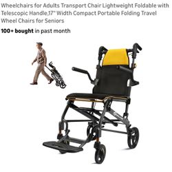 Lightweight Travel Wheelchair