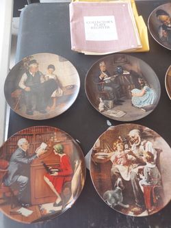 Norman Rockwell Collector Plates