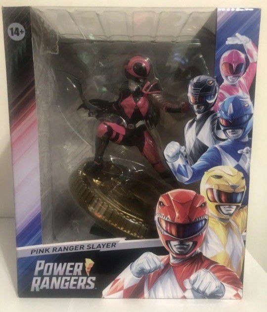 Power Rangers Statue Pink Ranger Slayer Brand New Collectible 