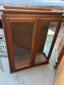Midcentury modern oak shelf cupboard/ cabinet best offer