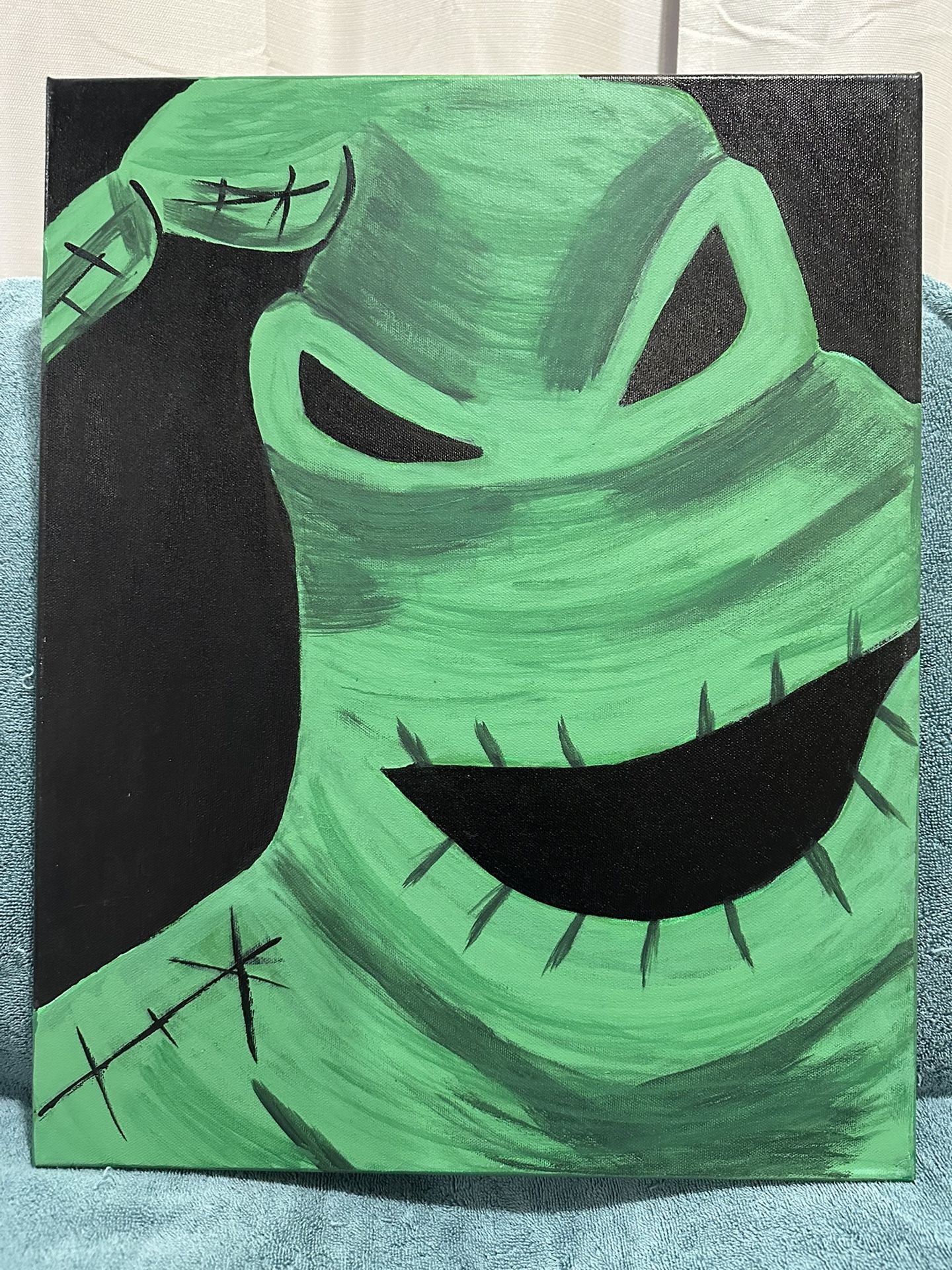 Oogie Boogie Acrylic Painting 16x20 Inches