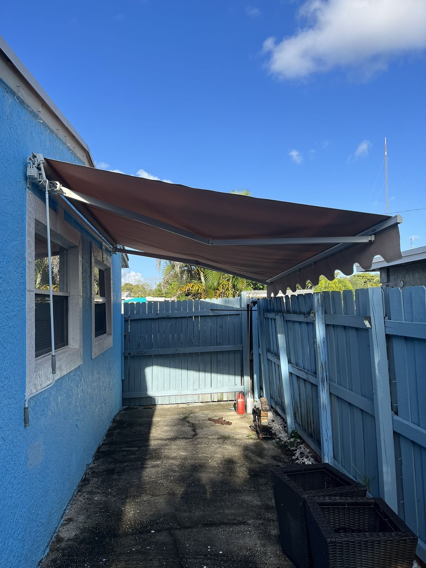 Outdoor Retractable Awning (New Never Used)
