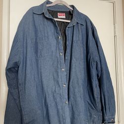 Wrangler Denim Quilt Jacket XL